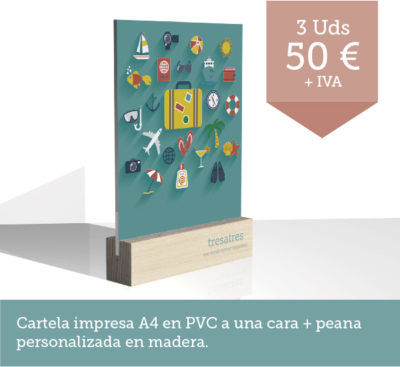 Promoción PVC A4 - Promoción tresatres